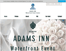 Tablet Screenshot of bwadamsinn.com